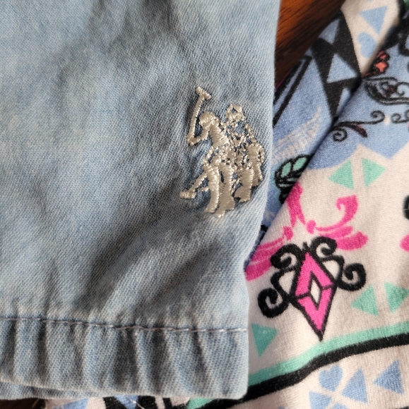 Polo Denim Romper & Dress Bundle!💖 3T. - Picture 5 of 8